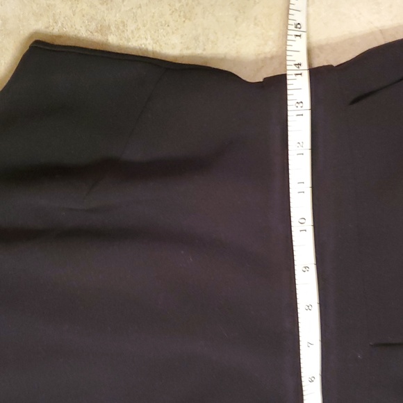 MELANIE LYNE | Black Crepe Wide Leg Jumpsuit Sz 2 - Picture 8 of 12